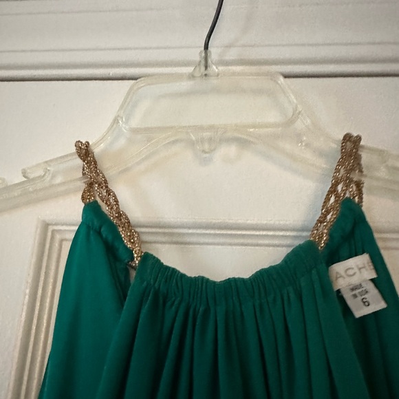 Cache dress size 6 in green - Picture 4 of 7